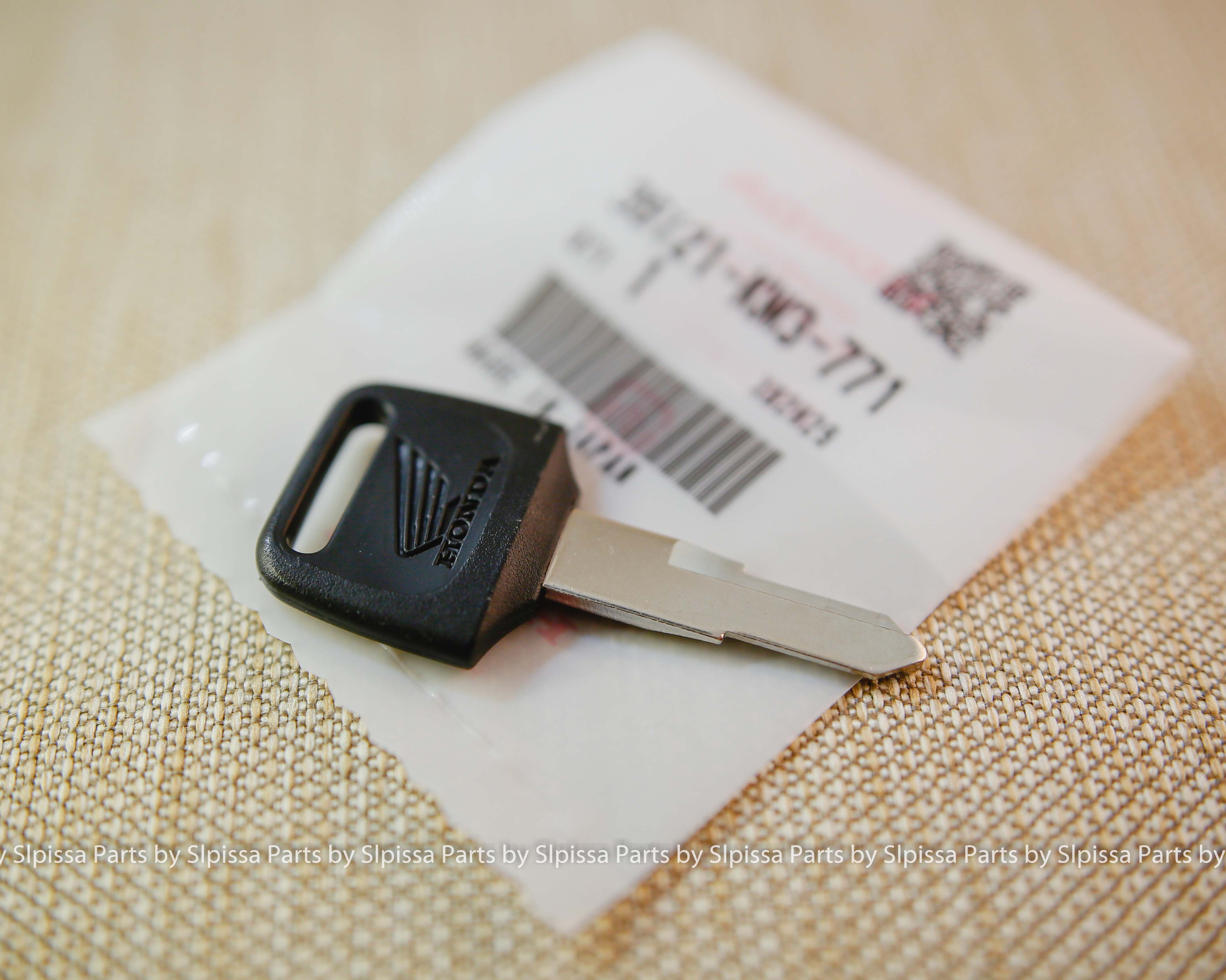 Genuine Honda (Type 1) blank ignition key blade for Honda XR650L