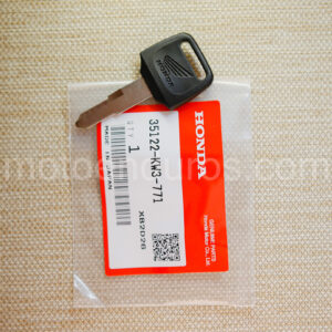 Genuine Honda (Type 2) blank ignition key blade for Honda XR650L - 35122-KW3-771